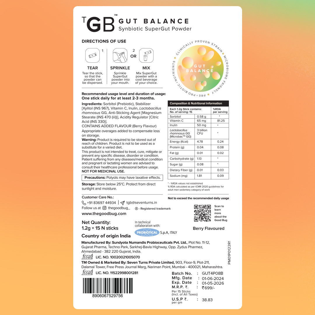 Gut Balance | Improves Gut Health