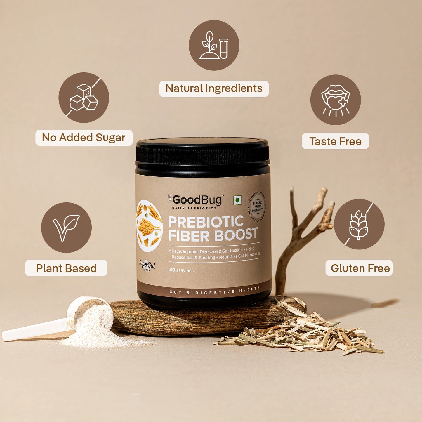 Prebiotic Fiber Boost | Promotes Better Gut Health