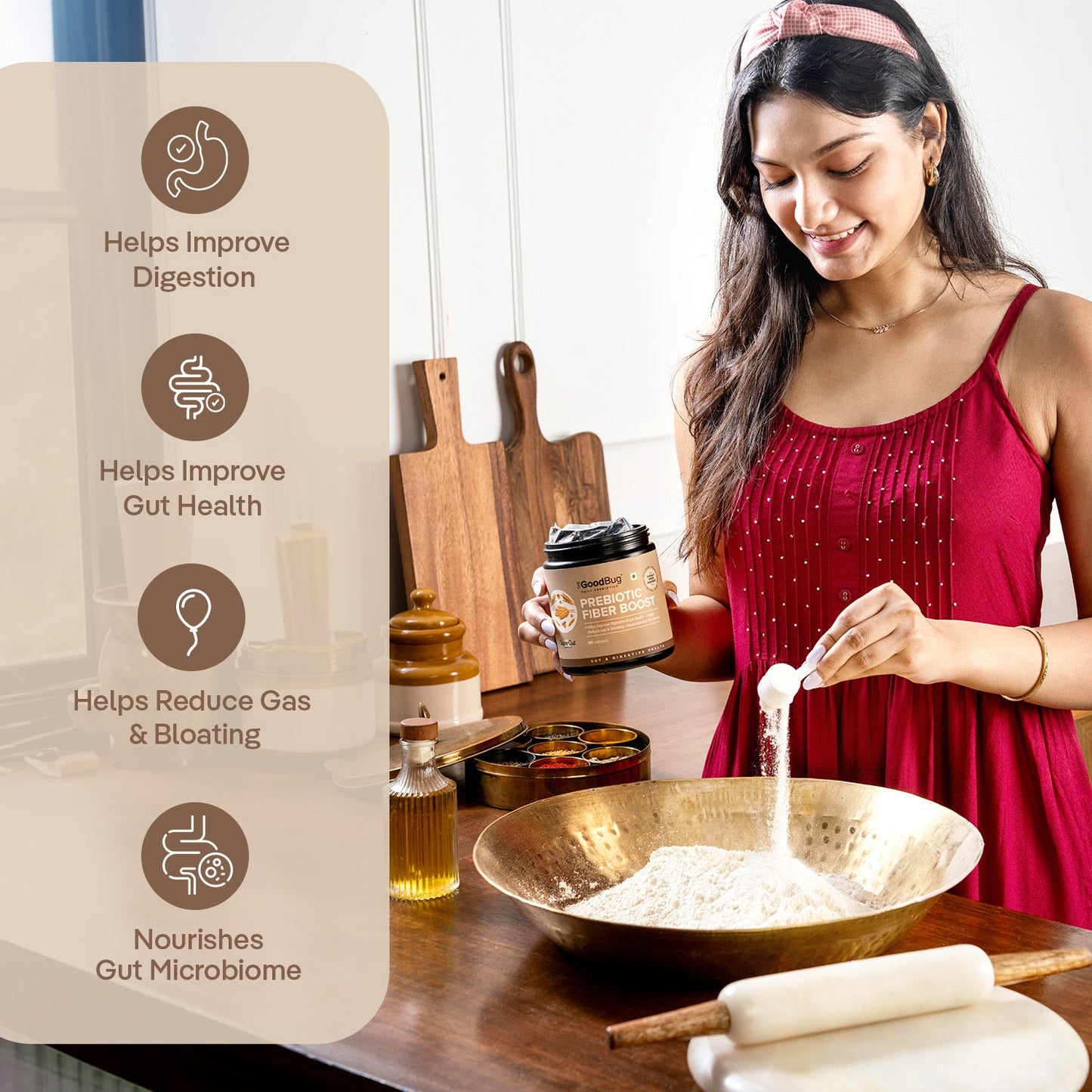 Prebiotic Fiber Boost | Promotes Better Gut Health