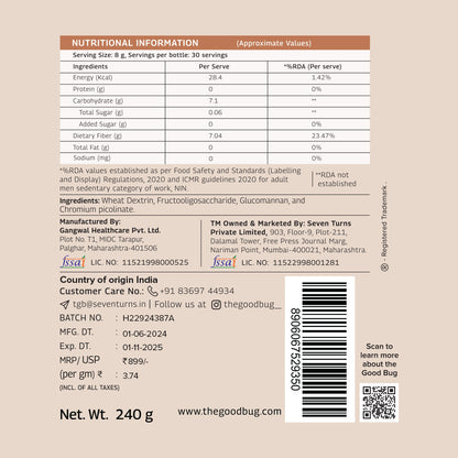 Metabolic Fiber Boost | Helps boost GLP-1